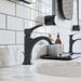 hansgrohe Locarno Single-Hole Faucet 110 with Pop-Up Drain, 1.2 GPM, matte black - view 2