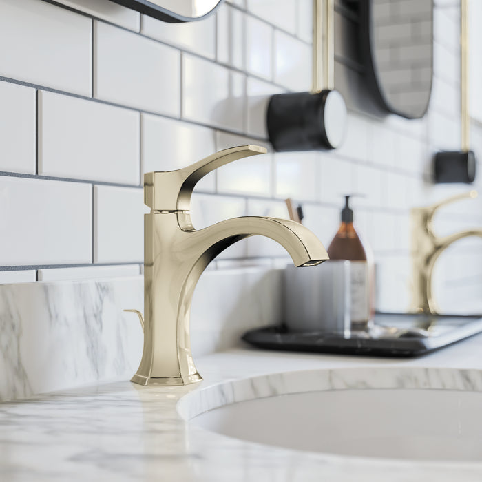 Hansgrohe Locarno Single-Hole Faucet 110 with Pop-Up Drain, 1.2 GPM