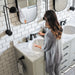 hansgrohe Locarno Widespread Faucet 110 with pop-up drain, 1.2 GPM, matte black - view 3