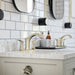 hansgrohe Locarno Widespread Faucet 110 with pop-up drain, 1.2 GPM, polished nickel - view 2