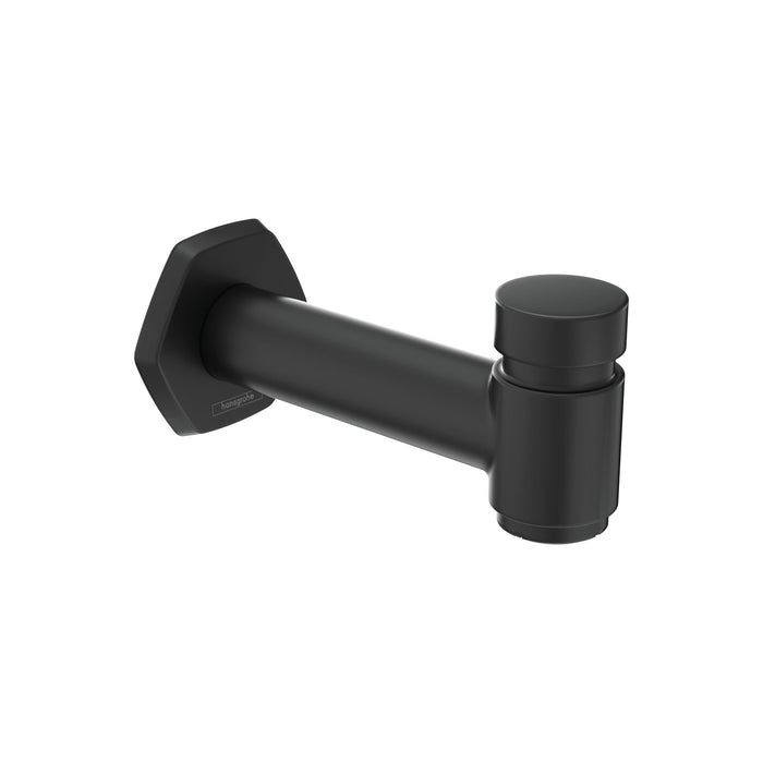 hansgrohe Locarno Tub Spout with Diverter, matte black