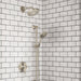 hansgrohe Locarno Thermostatic Trim with Volume Control and Diverter, brushed nickel - view 2