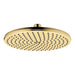 hansgrohe Locarno Showerhead 240 1-Jet, 2.5 GPM, brushed gold optic
