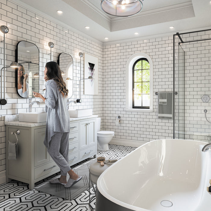 hansgrohe Locarno Wallbar, 36"