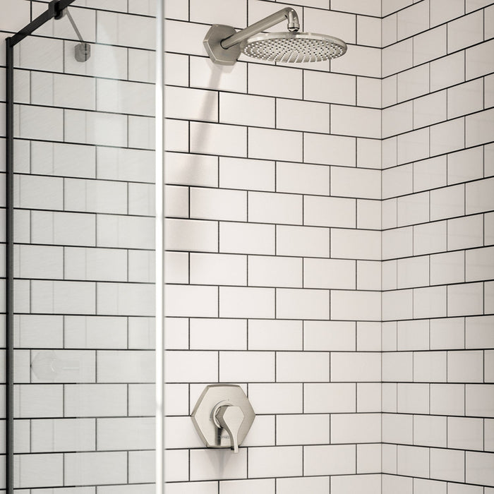 hansgrohe Locarno Showerarm 15", brushed nickel - view 3