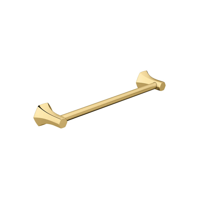 hansgrohe Locarno Towel Bar, 18", brushed gold optic