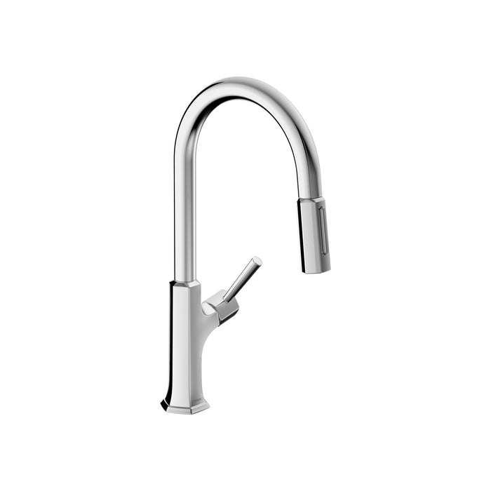 Hansgrohe Locarno HighArc Kitchen Faucet, 2-Spray Pull-Down, 1.75 GPM