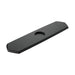 hansgrohe Locarno Base Plate for Single-Hole Kitchen Faucets, 10", matte black