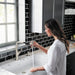 hansgrohe Locarno Soap Dispenser, stainless steel optic - view 5