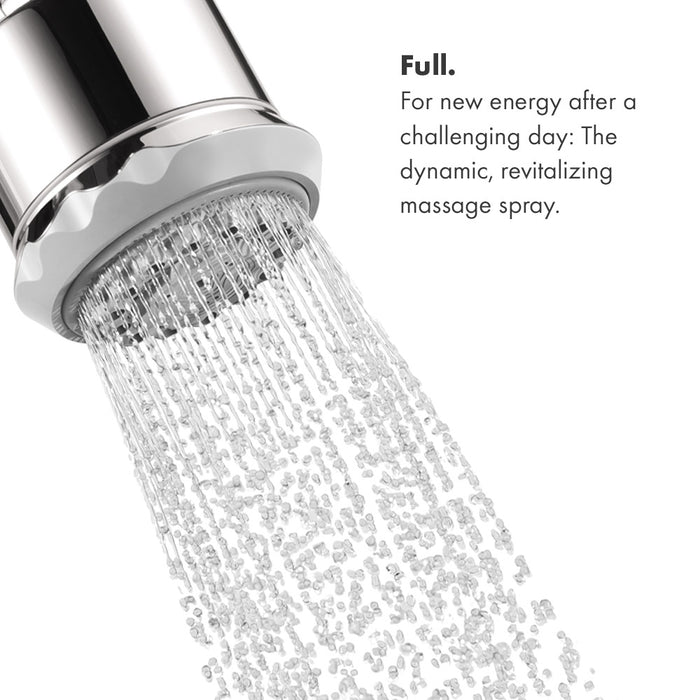hansgrohe Clubmaster Pressure Balance Tub/Shower Set with Rough, 2.5 GPM