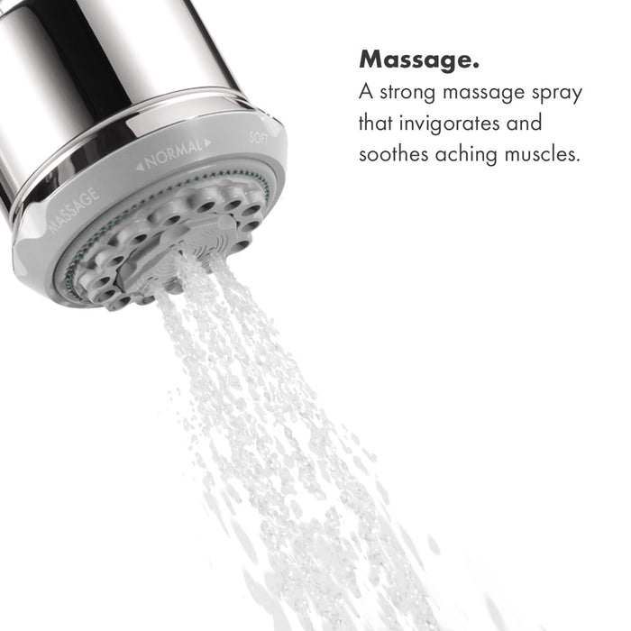 hansgrohe Clubmaster Pressure Balance Tub/Shower Set with Rough, 2.5 GPM