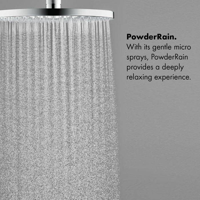 hansgrohe Raindance S Thermostatic Showerhead/Wallbar Set with Rough, 2.5 GPM, brushed nickel - view 4