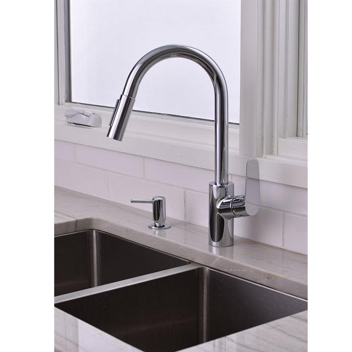hansgrohe Focus Higharc Kitchen Faucet, 2-Spray Pull-Down, 1.5 GPM