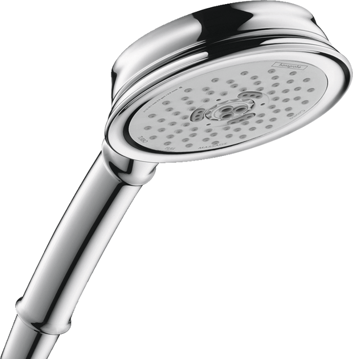 hansgrohe Croma 100 Classic Handshower 3-Jet, 1.5 GPM