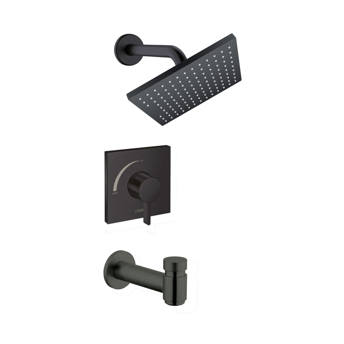 hansgrohe Vernis Blend Pressure Balance Tub/Shower Set, 2.5 GPM