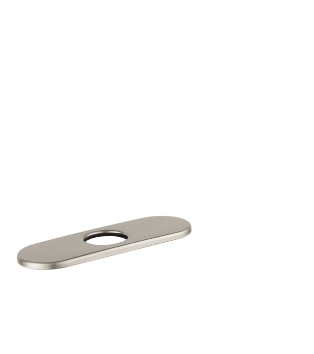 hansgrohe E&S Accessories Base Plate for Contemporary Single-Hole Faucets, 6"