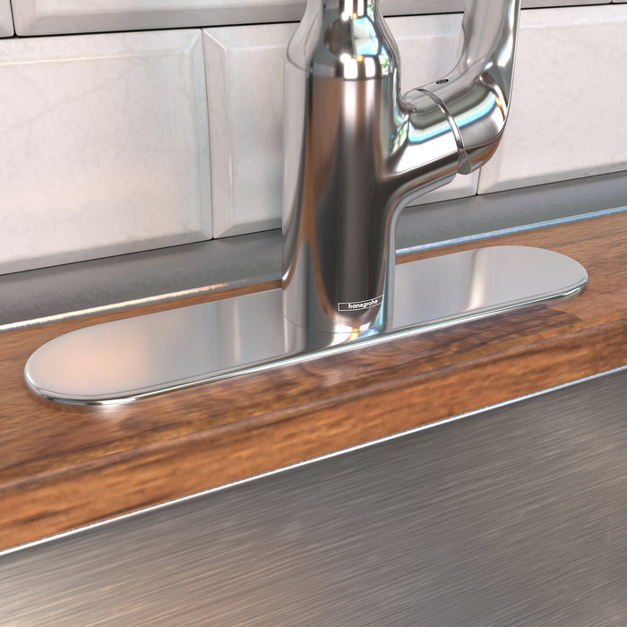 hansgrohe  Base Plate for Single-Hole Kitchen Faucets, 10"