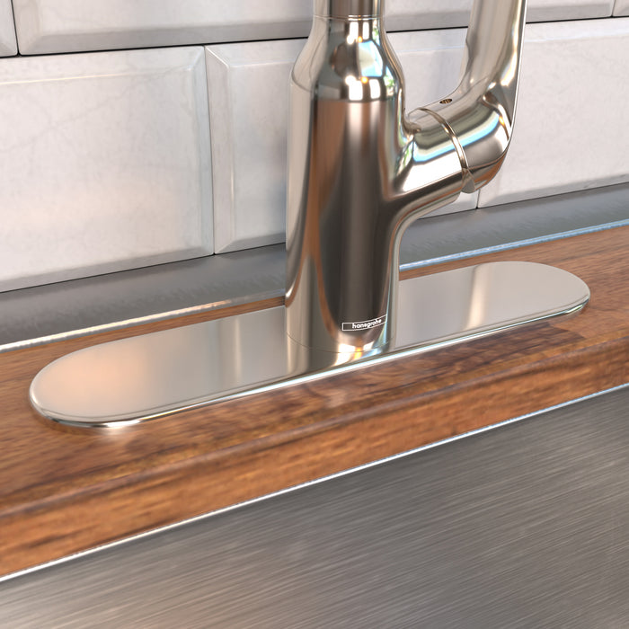 hansgrohe  Base Plate for Single-Hole Kitchen Faucets, 10"