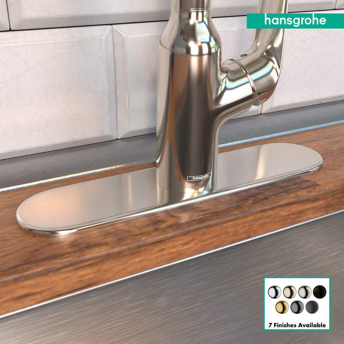hansgrohe  Base Plate for Single-Hole Kitchen Faucets, 10"