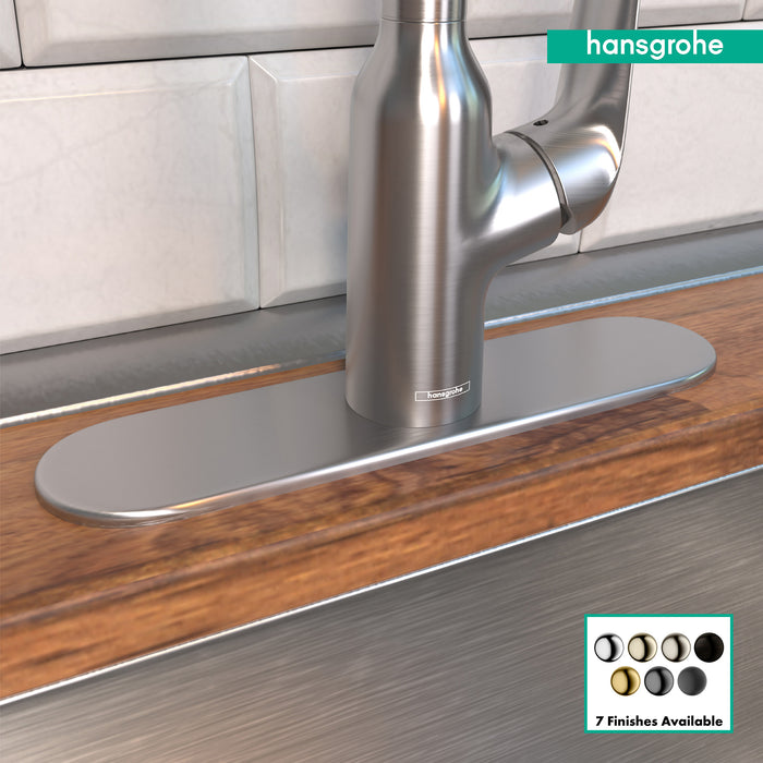 hansgrohe  Base Plate for Single-Hole Kitchen Faucets, 10"