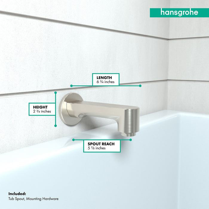 Hansgrohe Metris S Tub Spout