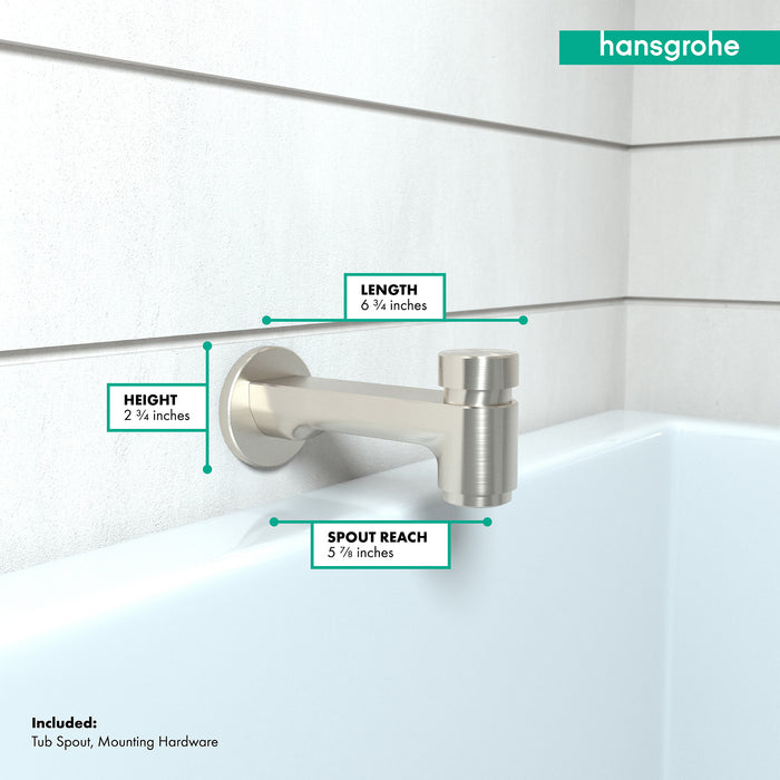 Hansgrohe Metris S Tub Spout with Diverter