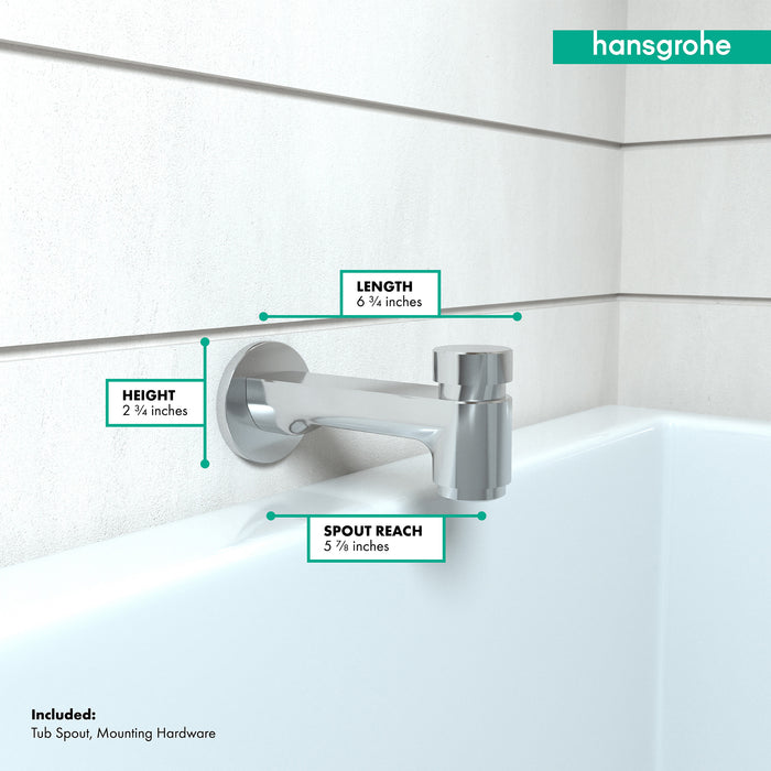 Hansgrohe Metris S Tub Spout with Diverter