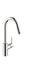 Hansgrohe Talis S² HighArc Kitchen Faucet, 1-Spray Pull-Down, 1.75 GPM