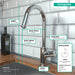 Hansgrohe Talis S² HighArc Kitchen Faucet, 1-Spray Pull-Down, 1.75 GPM