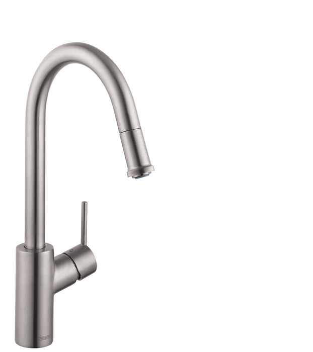Hansgrohe Talis S² HighArc Kitchen Faucet, 1-Spray Pull-Down, 1.75 GPM