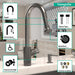 Hansgrohe Talis S² HighArc Kitchen Faucet, 2-Spray Pull-Down, 1.75 GPM