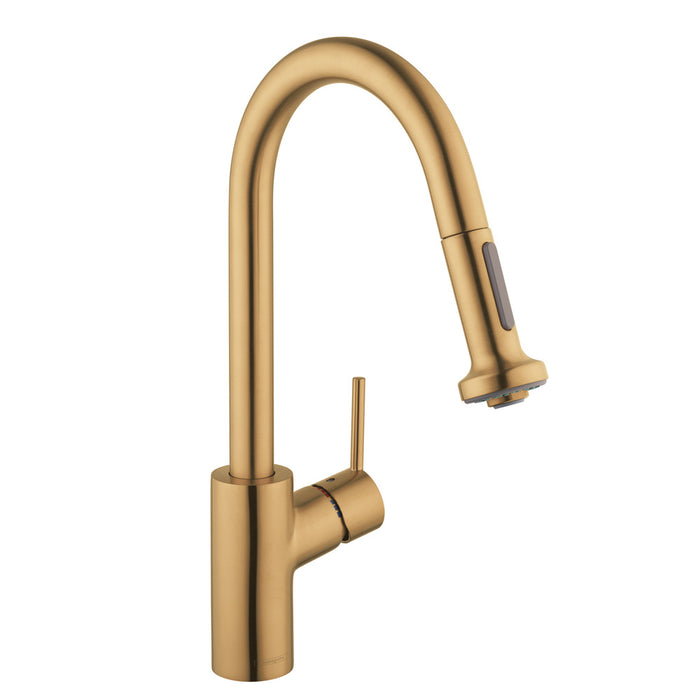 Hansgrohe Talis S² HighArc Kitchen Faucet, 2-Spray Pull-Down, 1.75 GPM