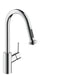 Hansgrohe Talis S² HighArc Kitchen Faucet, 2-Spray Pull-Down, 1.75 GPM