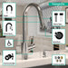 Hansgrohe Talis S² HighArc Kitchen Faucet, 2-Spray Pull-Down, 1.75 GPM