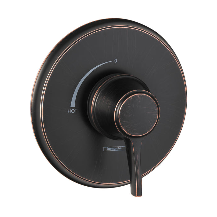 Hansgrohe Ecostat Classic Pressure Balance Trim, Round