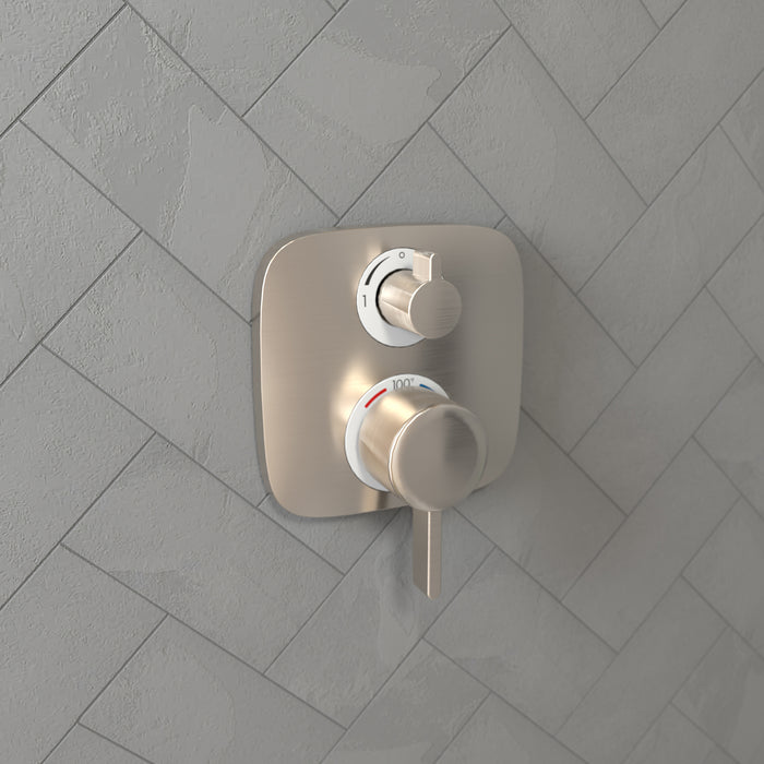 hansgrohe Ecostat E Thermostatic Trim with Volume Control