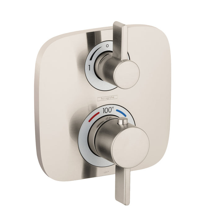 hansgrohe Ecostat E Thermostatic Trim with Volume Control and Diverter