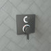 Hansgrohe Ecostat Square Thermostatic Trim with Volume Control and Diverter