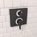 Hansgrohe Ecostat Square Thermostatic Trim with Volume Control and Diverter
