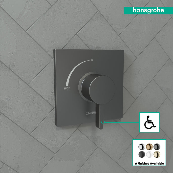 hansgrohe Ecostat Square Pressure Balance Trim