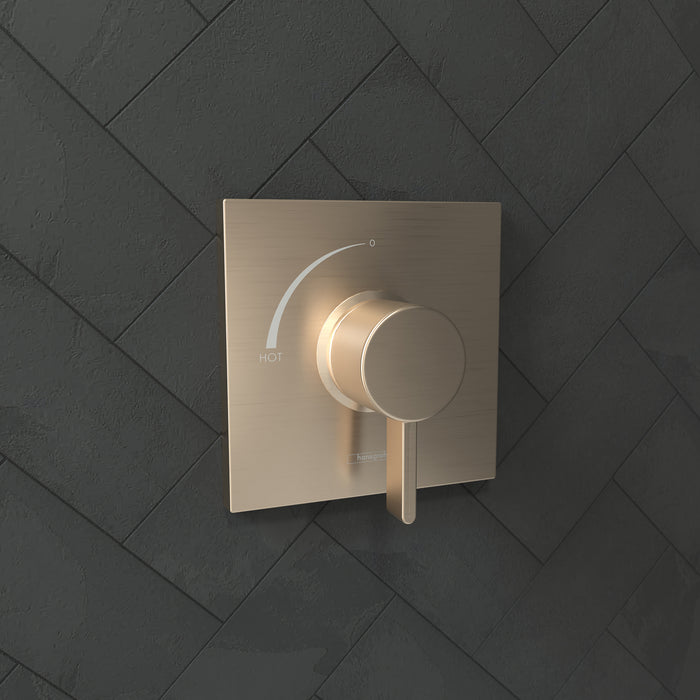 hansgrohe Ecostat Square Pressure Balance Trim