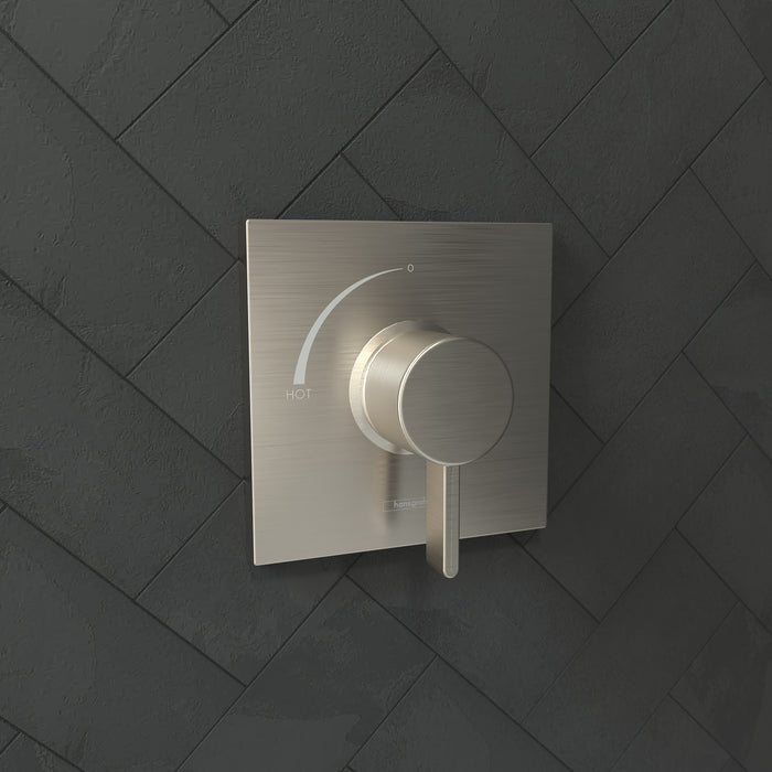 hansgrohe Ecostat Square Pressure Balance Trim