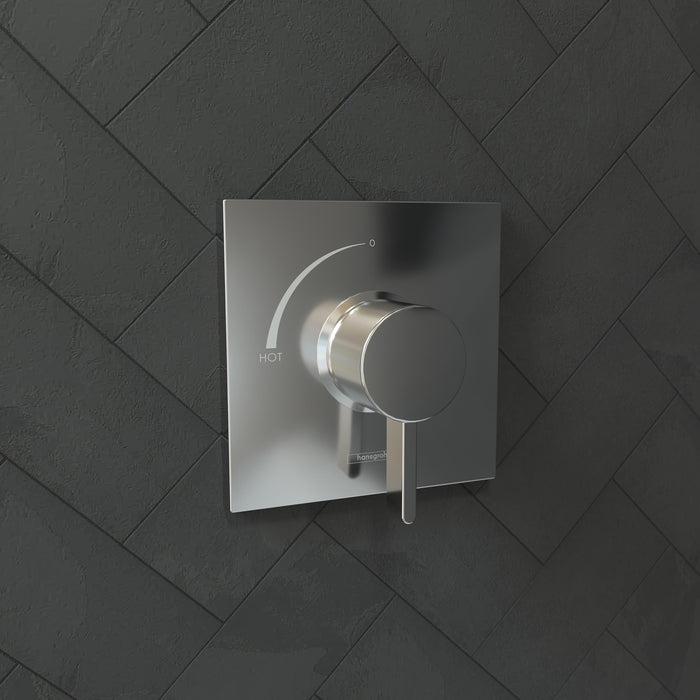 hansgrohe Ecostat Square Pressure Balance Trim