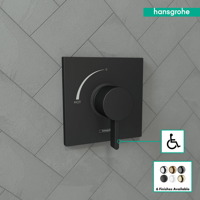 hansgrohe Ecostat Square Pressure Balance Trim