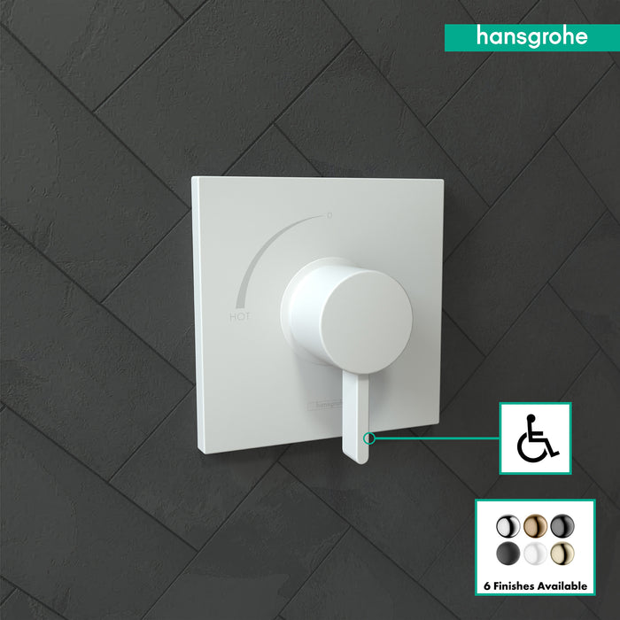hansgrohe Ecostat Square Pressure Balance Trim