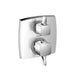 Hansgrohe Ecostat Classic Thermostatic Trim with Volume Control, Square
