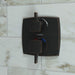 Hansgrohe Ecostat Classic Thermostatic Trim with Volume Control, Square