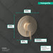 Hansgrohe Ecostat S Pressure Balance Trim