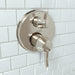 Hansgrohe Ecostat Classic Thermostatic Trim with Volume Control, Round