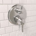 Hansgrohe Ecostat Classic Thermostatic Trim with Volume Control and Diverter, Round